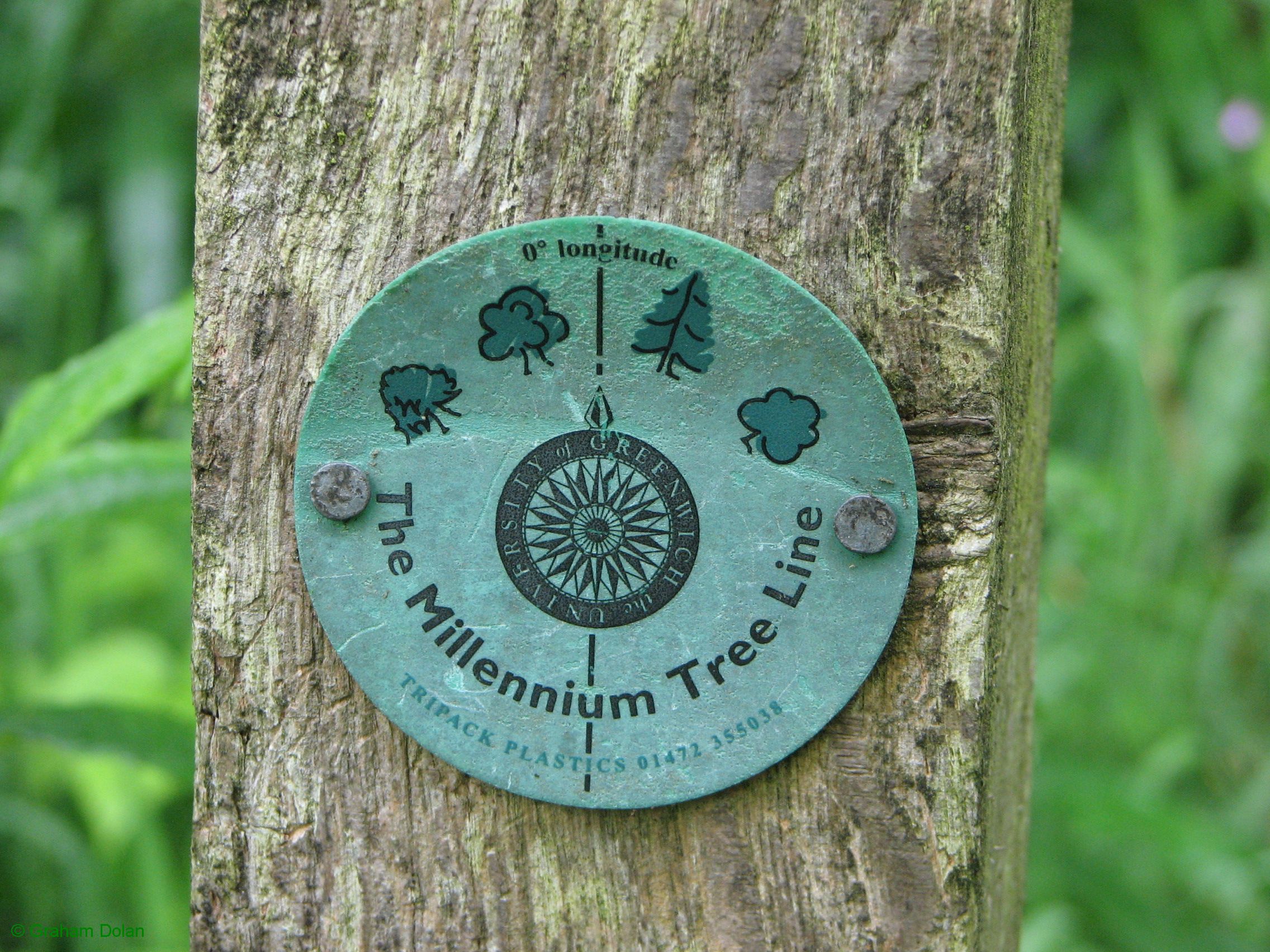 Greenwich Meridian Marker; England; Lincolnshire; Winceby